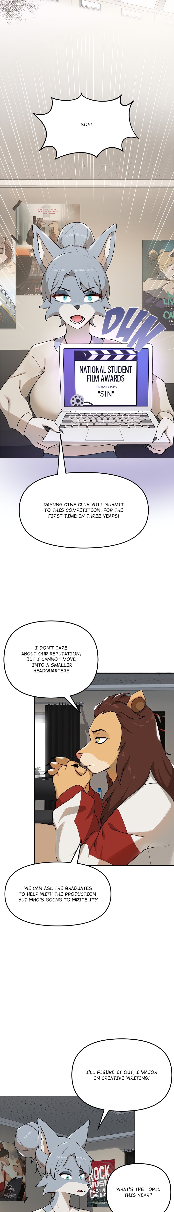 Paws on Campus - Chapter 1 Page 8