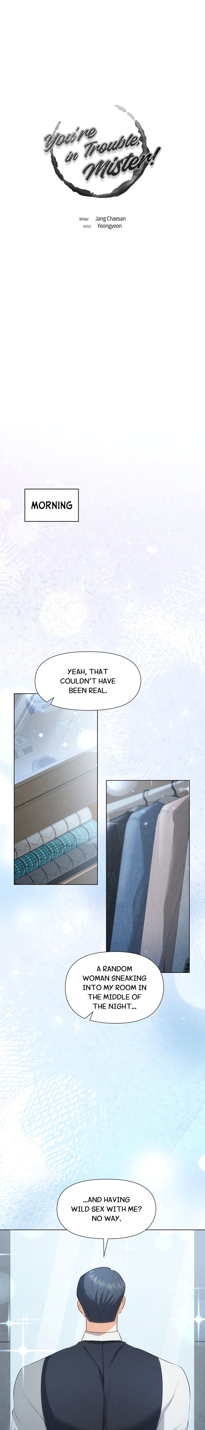 You’re in Trouble, Mister! - Chapter 2 Page 1