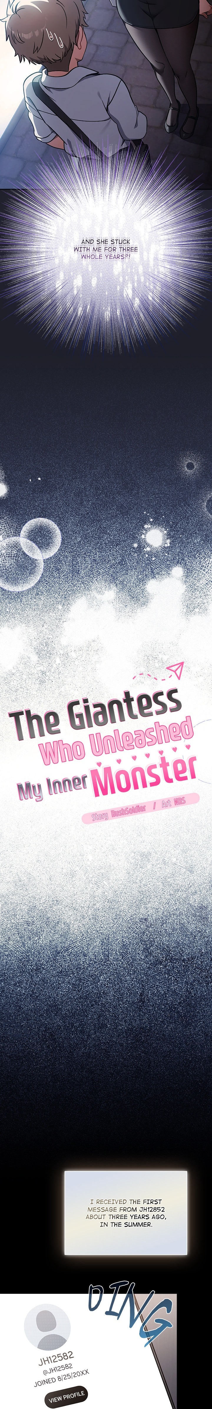 The Giantess Who Unleashed My Inner Monster - Chapter 1 Page 4