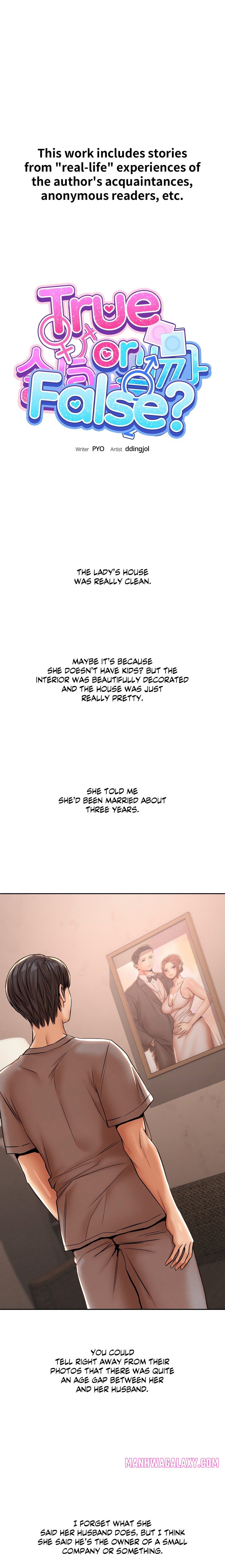 True or False? (Uncensored) - Chapter 59 Page 1