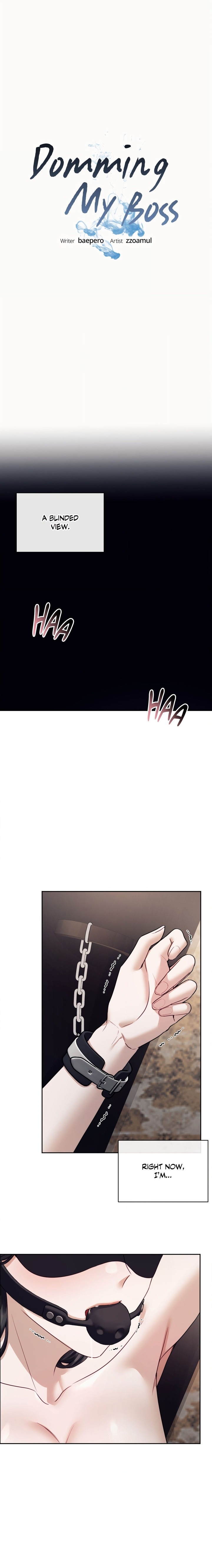 Domming My Boss - Chapter 50.1 Page 1