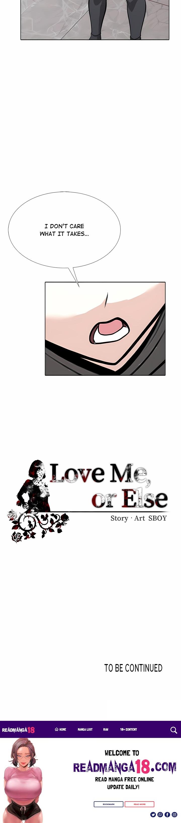 Love Me, or Else - Chapter 25 Page 22