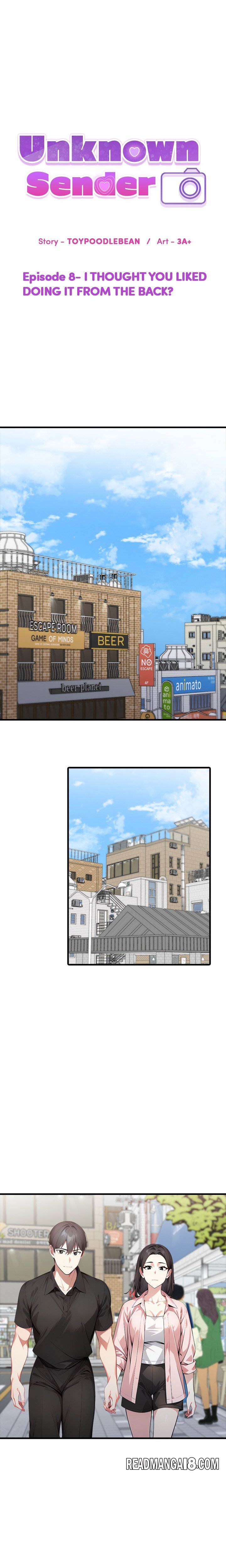 Unknown Sender - Chapter 8 Page 1